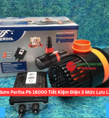 Máy Bơm Periha Pb 16000 Tiết Kiệm Điện 3 Mức Lưu Lượng