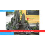 Bảng báo giá thiết kế thi công hòn non bộ Tỉnh Thành Thái Nguyên