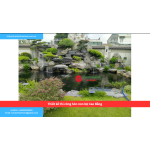 Bảng báo giá thiết kế thi công hòn non bộ Cao Bằng